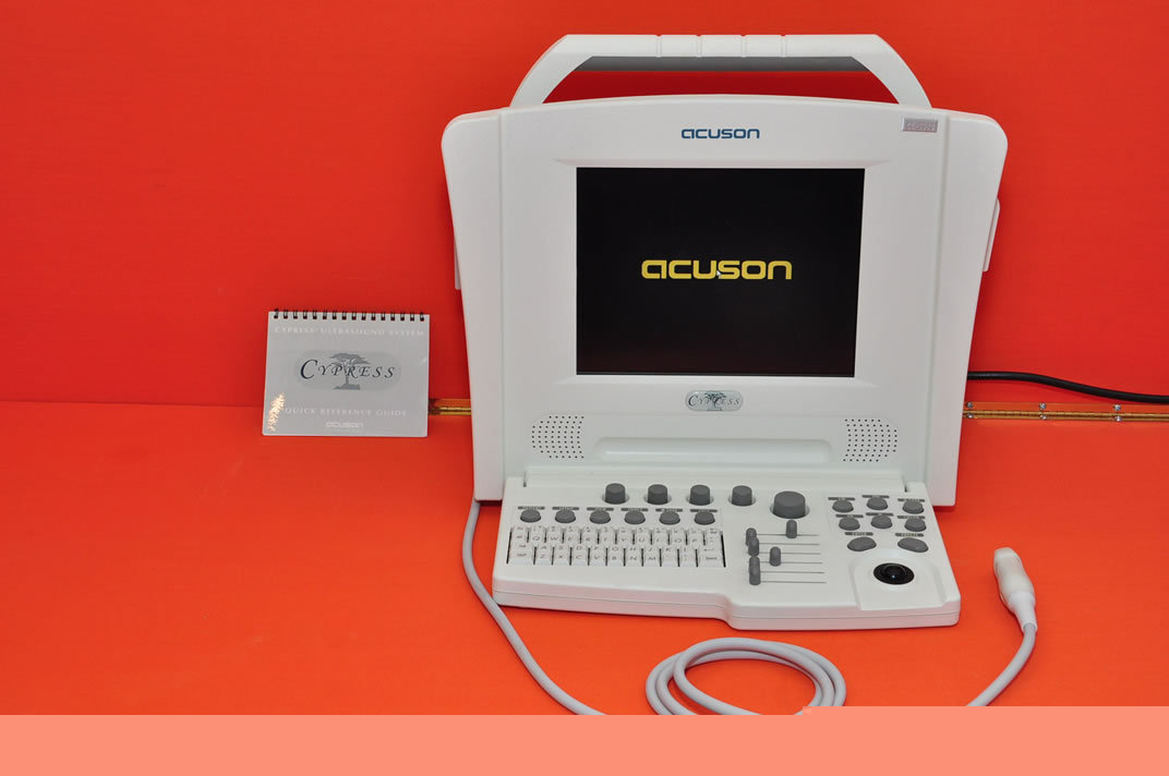 Acuson cypress with 7V3C cardiac transducer 