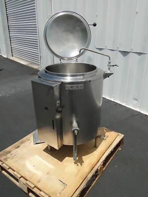 Groen ae 1 20 gal steam kettle soup cooking electric