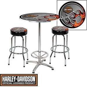 Harley-davidsonÂ® table & stool set