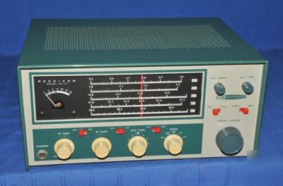 Heathkit hr-10 amateur band receiver must see