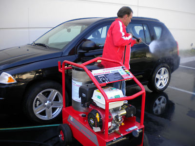 Hot water pressure washer**gas**portable**4500 psi
