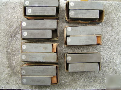 New reed thread rolling dies - 7 sets - (5 )