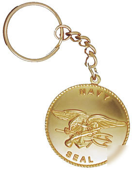 Seal team coin key chain