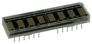 10 pdsp-1881 alphanumeric smart display 8 digit yel led