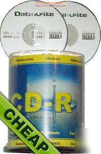 20 datawrite cd-r silver premium discs 52X/700MB