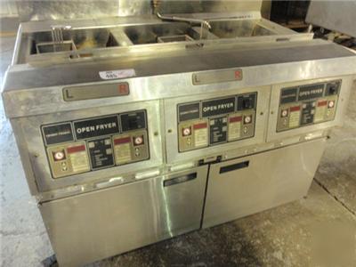 Henny penny of-303 electric open fryers (3) digital