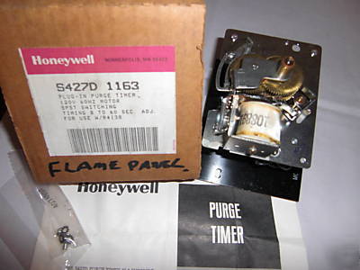 Honeywell plug-in purge timer # S427D-1163