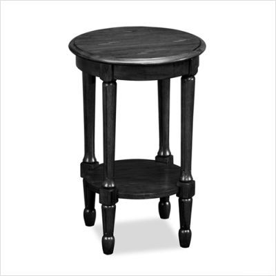 Leick favorite finds round fluted table in slate