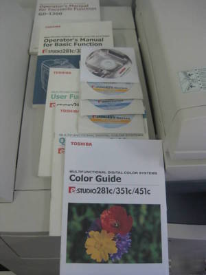 Toshiba e-studio 281C color copier-scanner-printer-fax