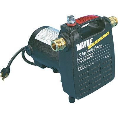 Wayne portable pump - 1450 gph, 1/2 hp, 3/4