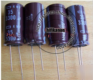 4 japan chemics kmf 105-degree series 3300UF 35V SKU198