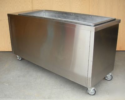 Atlas metal wcm-4 remote refrigerated drop-in cabinet