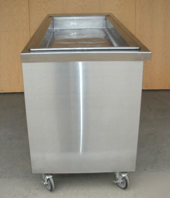 Atlas metal wcm-4 remote refrigerated drop-in cabinet