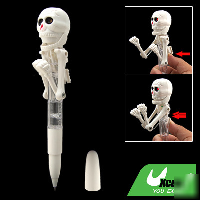 Boxing skeleton halloween ball point pen