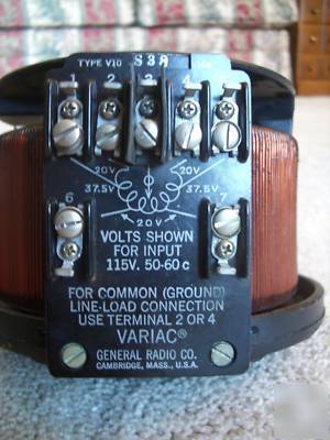 General radio 10 amp variac - super nice 