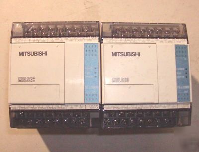 Lot of 2 mitsubishi FX1S-20MR-es/ul programm controller