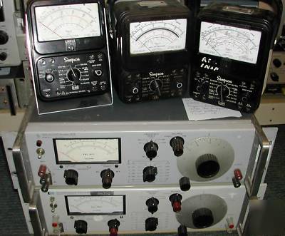 Lot of test equipment 40PCS hp tektronix lambda fluke
