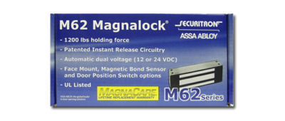 Securitron magnalock M62B-0S 1200LB holding force 