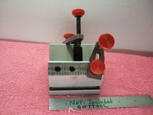  v-block (1) w/clamps xlnt toolmaker a-2 hardened wow 