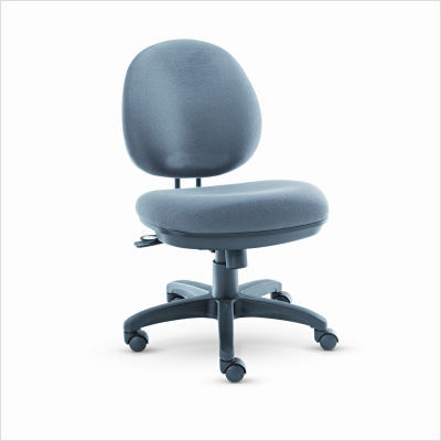 Interval series high-performance task chair gray fabric