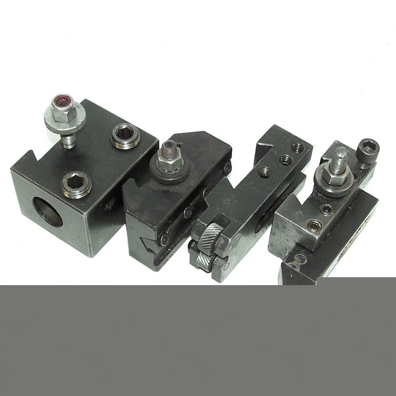 Aloris yuasa lathe quick change tool holder knurling