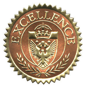 Excellence seal 4 pcs