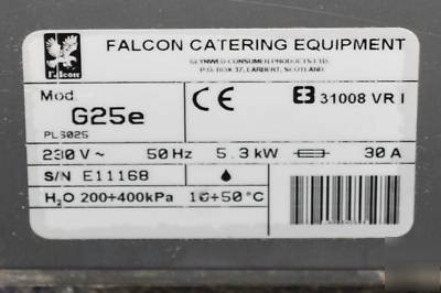 Falcon dish/glass washer G25E 