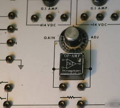 Knapton model 717 servomechanism demonstrator