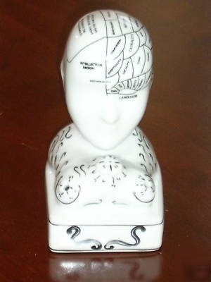 Phrenology head /palmistry /skull a nice gift