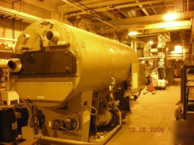 Trane 294 ton absorption steam fired chiller