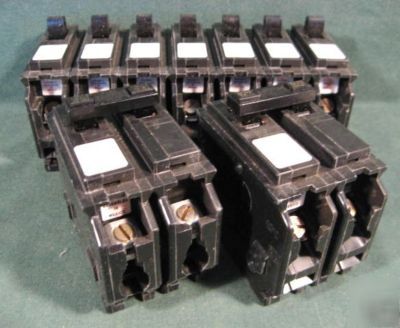 9PC square d circuit breaker assortment electric
