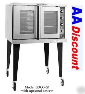 Bakers pride convection synchronized doors gas oven 