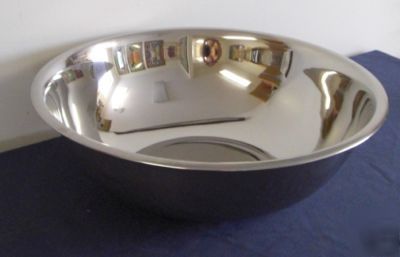 New 20 quart stainless steel mixing bowl