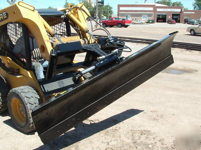 New 7 foot six way dozer in stock for skid steer