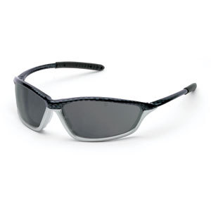 New wise shock eyewear with carbon silver frame gray af 