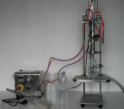 One head timer piston pump filler filling machine