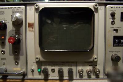 Tektronix type 568 oscilloscope with plug-ins