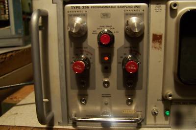 Tektronix type 568 oscilloscope with plug-ins