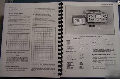 Tektronix type 568 oscilloscope with plug-ins