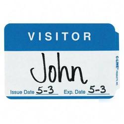 New c-line visitor badges 92245