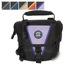 New m-rock ozark 645 camra/lns bag bk/sd/sg