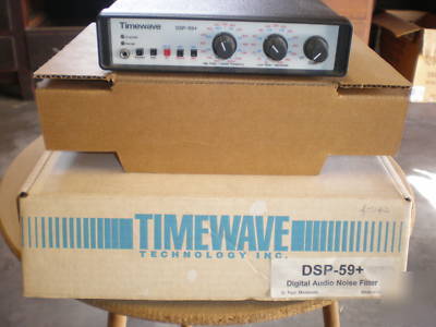 Timewave dsp-59+ digital noise filter