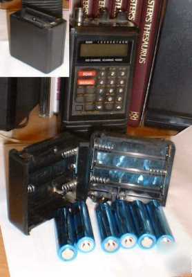 Uniden BC200XLT scanner battery pack + 6 aa bc 200 xlt