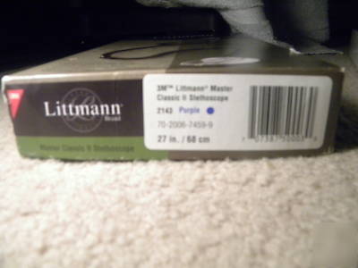 New brand littmann master ii stethoscope