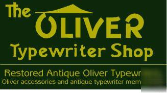 Oliver typewriter ribbon- for antique manual machines.