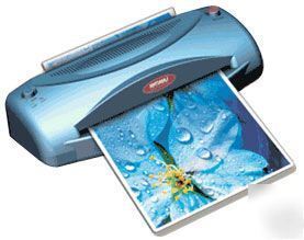 13 inch pouch laminating machine & free laminate sheets