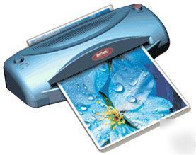 13 inch pouch laminating machine & free laminate sheets