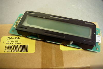 Alphanumeric lcd display PC2002LRS-b 20X2