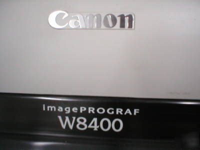 Canon W8400 color printer wide format CX40 scanner repo