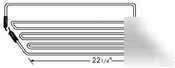 Evaporator coil defrost heater - 234-1013